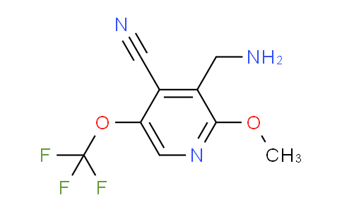 3-(Aminomethyl)-4-cyano-2-methoxy-5-(trifluoromethoxy)pyridine
