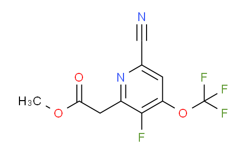 AM172022 | 1804773-87-2 | Methyl 6-cyano-3-fluoro-4-(trifluoromethoxy)pyridine-2-acetate