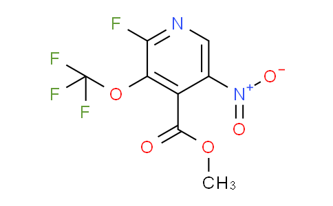 AM172035 | 1803680-71-8 | Methyl 2-fluoro-5-nitro-3-(trifluoromethoxy)pyridine-4-carboxylate