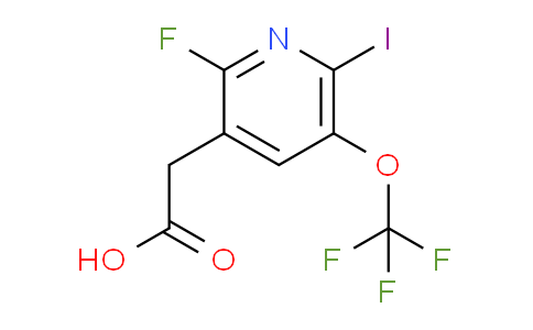 AM172053 | 1805966-82-8 | 2-Fluoro-6-iodo-5-(trifluoromethoxy)pyridine-3-acetic acid