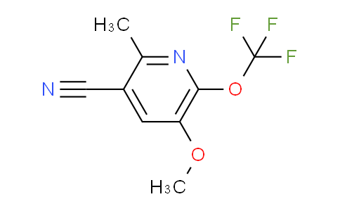 AM172056 | 1803624-80-7 | 3-Cyano-5-methoxy-2-methyl-6-(trifluoromethoxy)pyridine