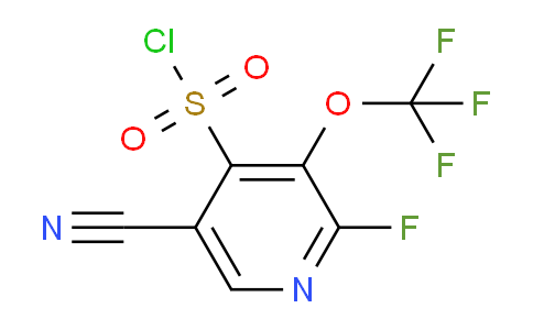 AM172057 | 1803955-05-6 | 5-Cyano-2-fluoro-3-(trifluoromethoxy)pyridine-4-sulfonyl chloride