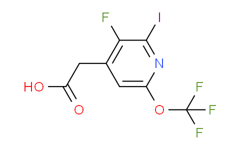 AM172059 | 1804307-56-9 | 3-Fluoro-2-iodo-6-(trifluoromethoxy)pyridine-4-acetic acid