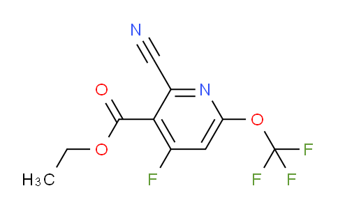 AM172061 | 1806207-22-6 | Ethyl 2-cyano-4-fluoro-6-(trifluoromethoxy)pyridine-3-carboxylate
