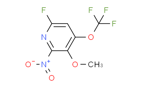 6-Fluoro-3-methoxy-2-nitro-4-(trifluoromethoxy)pyridine