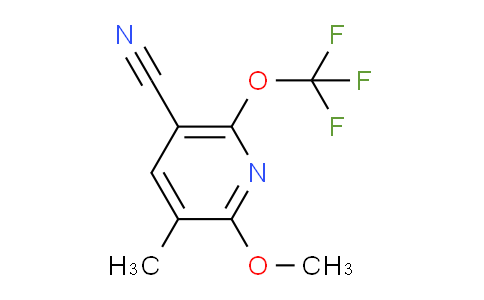 AM172079 | 1804723-96-3 | 5-Cyano-2-methoxy-3-methyl-6-(trifluoromethoxy)pyridine