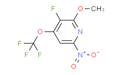AM172081 | 1804303-72-7 | 3-Fluoro-2-methoxy-6-nitro-4-(trifluoromethoxy)pyridine
