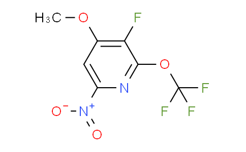 AM172083 | 1804320-72-6 | 3-Fluoro-4-methoxy-6-nitro-2-(trifluoromethoxy)pyridine