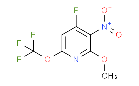 4-Fluoro-2-methoxy-3-nitro-6-(trifluoromethoxy)pyridine