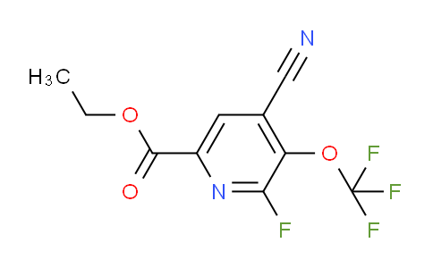AM172090 | 1804773-74-7 | Ethyl 4-cyano-2-fluoro-3-(trifluoromethoxy)pyridine-6-carboxylate