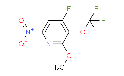 4-Fluoro-2-methoxy-6-nitro-3-(trifluoromethoxy)pyridine
