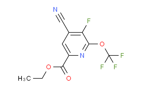 AM172098 | 1803648-67-0 | Ethyl 4-cyano-3-fluoro-2-(trifluoromethoxy)pyridine-6-carboxylate