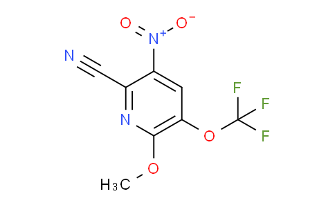 2-Cyano-6-methoxy-3-nitro-5-(trifluoromethoxy)pyridine