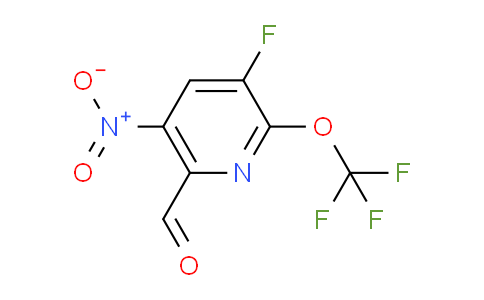 AM172118 | 1804749-68-5 | 3-Fluoro-5-nitro-2-(trifluoromethoxy)pyridine-6-carboxaldehyde