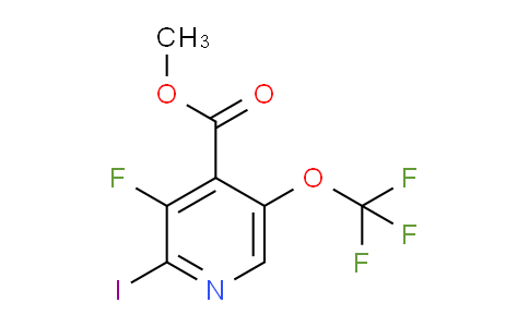 Methyl 3-fluoro-2-iodo-5-(trifluoromethoxy)pyridine-4-carboxylate