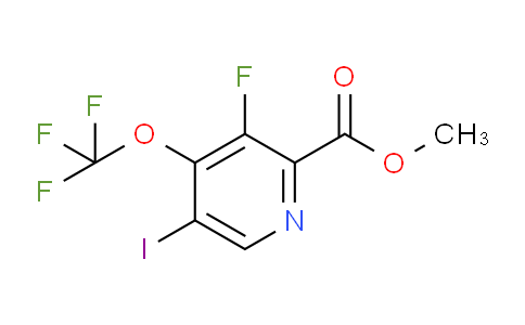 Methyl 3-fluoro-5-iodo-4-(trifluoromethoxy)pyridine-2-carboxylate