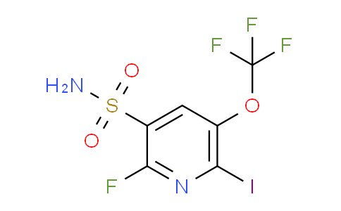 AM172130 | 1805944-63-1 | 2-Fluoro-6-iodo-5-(trifluoromethoxy)pyridine-3-sulfonamide