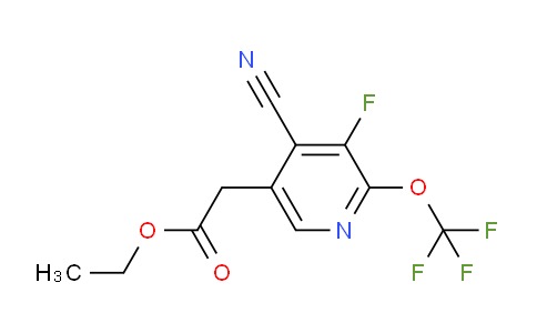 AM172147 | 1806214-11-8 | Ethyl 4-cyano-3-fluoro-2-(trifluoromethoxy)pyridine-5-acetate