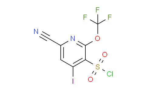 AM172148 | 1803704-39-3 | 6-Cyano-4-iodo-2-(trifluoromethoxy)pyridine-3-sulfonyl chloride