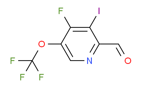AM172155 | 1806256-53-0 | 4-Fluoro-3-iodo-5-(trifluoromethoxy)pyridine-2-carboxaldehyde
