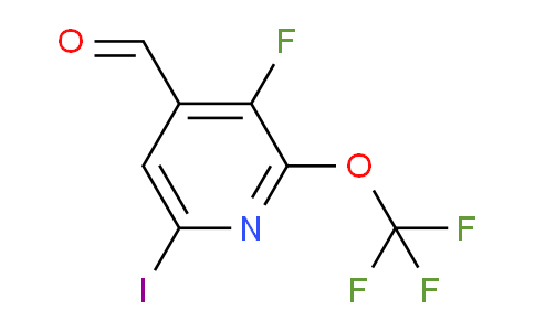 3-Fluoro-6-iodo-2-(trifluoromethoxy)pyridine-4-carboxaldehyde
