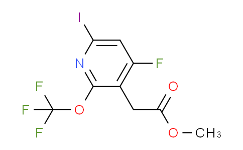 AM172178 | 1806715-20-7 | Methyl 4-fluoro-6-iodo-2-(trifluoromethoxy)pyridine-3-acetate