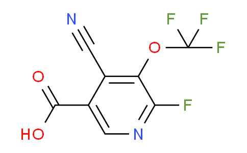 AM172179 | 1804822-29-4 | 4-Cyano-2-fluoro-3-(trifluoromethoxy)pyridine-5-carboxylic acid