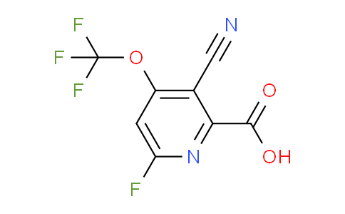 AM172186 | 1805930-46-4 | 3-Cyano-6-fluoro-4-(trifluoromethoxy)pyridine-2-carboxylic acid