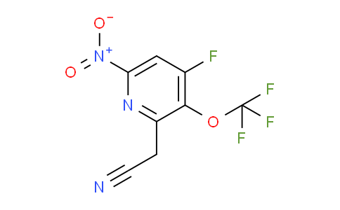AM172187 | 1804317-97-2 | 4-Fluoro-6-nitro-3-(trifluoromethoxy)pyridine-2-acetonitrile