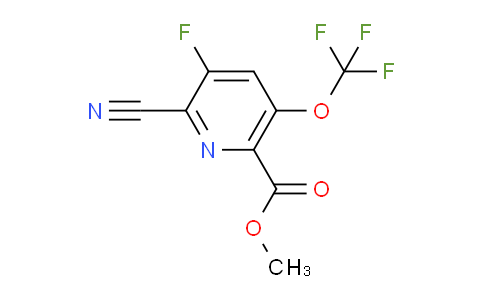 AM172188 | 1806155-02-1 | Methyl 2-cyano-3-fluoro-5-(trifluoromethoxy)pyridine-6-carboxylate