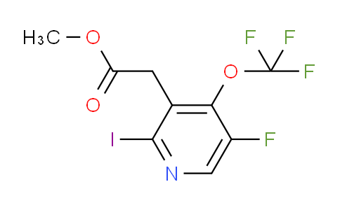 Methyl 5-fluoro-2-iodo-4-(trifluoromethoxy)pyridine-3-acetate