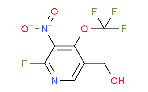 2-Fluoro-3-nitro-4-(trifluoromethoxy)pyridine-5-methanol