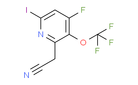 AM172201 | 1804761-98-5 | 4-Fluoro-6-iodo-3-(trifluoromethoxy)pyridine-2-acetonitrile