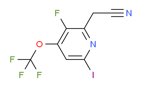 AM172210 | 1803653-87-3 | 3-Fluoro-6-iodo-4-(trifluoromethoxy)pyridine-2-acetonitrile