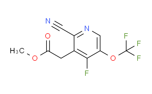 AM172222 | 1806027-56-4 | Methyl 2-cyano-4-fluoro-5-(trifluoromethoxy)pyridine-3-acetate