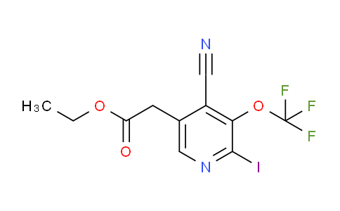 AM172225 | 1803703-90-3 | Ethyl 4-cyano-2-iodo-3-(trifluoromethoxy)pyridine-5-acetate