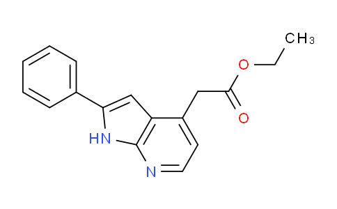 AM17223 | 1261801-56-2 | Ethyl 2-phenyl-1H-pyrrolo[2,3-b]pyridine-4-acetate