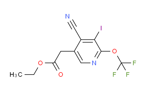 AM172231 | 1806063-75-1 | Ethyl 4-cyano-3-iodo-2-(trifluoromethoxy)pyridine-5-acetate