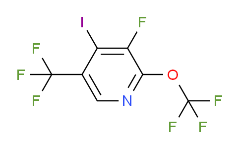 AM172234 | 1806258-90-1 | 3-Fluoro-4-iodo-2-(trifluoromethoxy)-5-(trifluoromethyl)pyridine