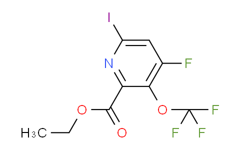 AM172235 | 1804308-23-3 | Ethyl 4-fluoro-6-iodo-3-(trifluoromethoxy)pyridine-2-carboxylate