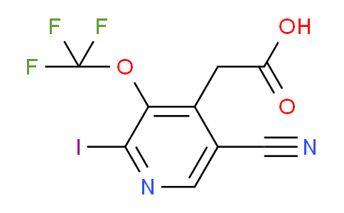 AM172240 | 1804673-80-0 | 5-Cyano-2-iodo-3-(trifluoromethoxy)pyridine-4-acetic acid
