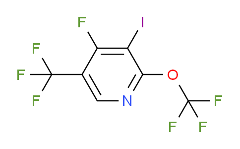 AM172244 | 1804306-43-1 | 4-Fluoro-3-iodo-2-(trifluoromethoxy)-5-(trifluoromethyl)pyridine