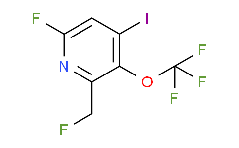 6-Fluoro-2-(fluoromethyl)-4-iodo-3-(trifluoromethoxy)pyridine