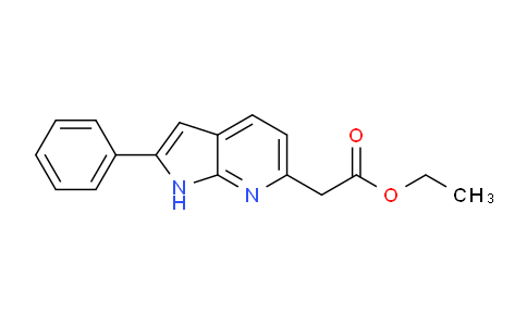 AM17225 | 1261631-10-0 | Ethyl 2-phenyl-1H-pyrrolo[2,3-b]pyridine-6-acetate