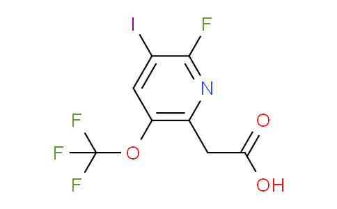 AM172255 | 1804825-75-9 | 2-Fluoro-3-iodo-5-(trifluoromethoxy)pyridine-6-acetic acid