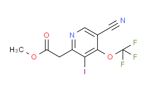 AM172272 | 1804805-98-8 | Methyl 5-cyano-3-iodo-4-(trifluoromethoxy)pyridine-2-acetate