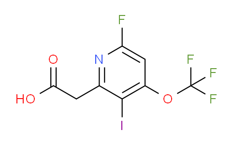 6-Fluoro-3-iodo-4-(trifluoromethoxy)pyridine-2-acetic acid