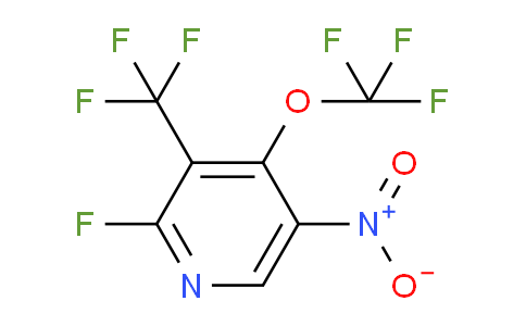 2-Fluoro-5-nitro-4-(trifluoromethoxy)-3-(trifluoromethyl)pyridine