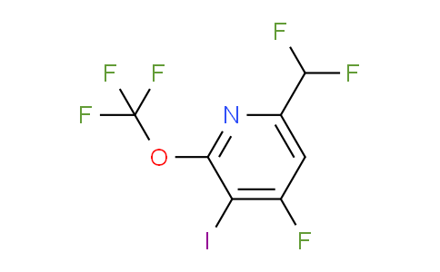 AM172284 | 1804769-85-4 | 6-(Difluoromethyl)-4-fluoro-3-iodo-2-(trifluoromethoxy)pyridine