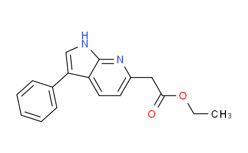 AM17229 | 1261602-91-8 | Ethyl 3-phenyl-1H-pyrrolo[2,3-b]pyridine-6-acetate